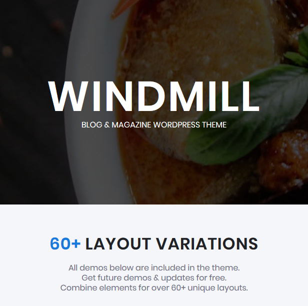 WindMill - Personal Blog & Magazine WordPress Theme - 1